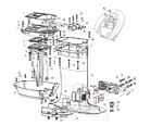 запчасти Дейдвуд  Купить запчасти на лодочный мотор Микатсу M50FES-T: каталог запчастей Mikatsu M50FES-T}